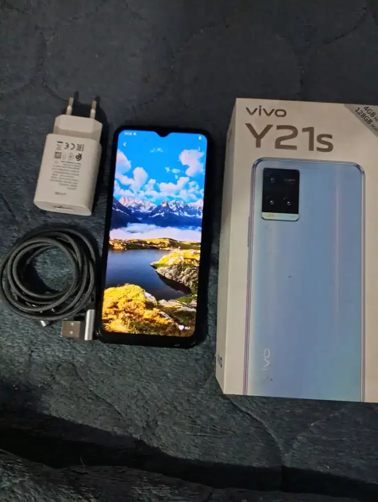 Preloved Hp ViVo Y21s camera 50Mp