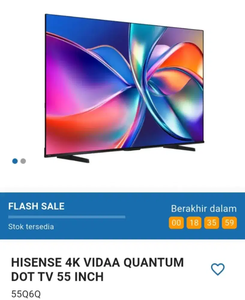 TV HISENSE 55 INCH