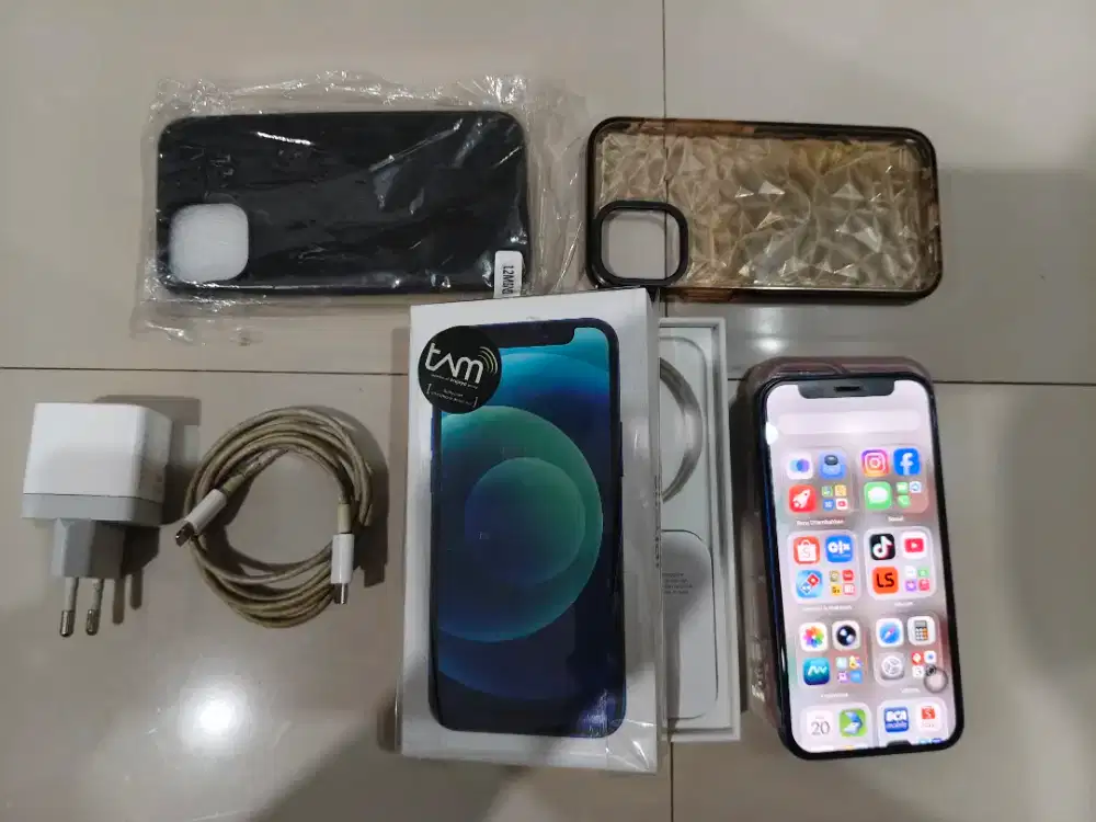 Iphone 12 mini ibox 256gb komplit