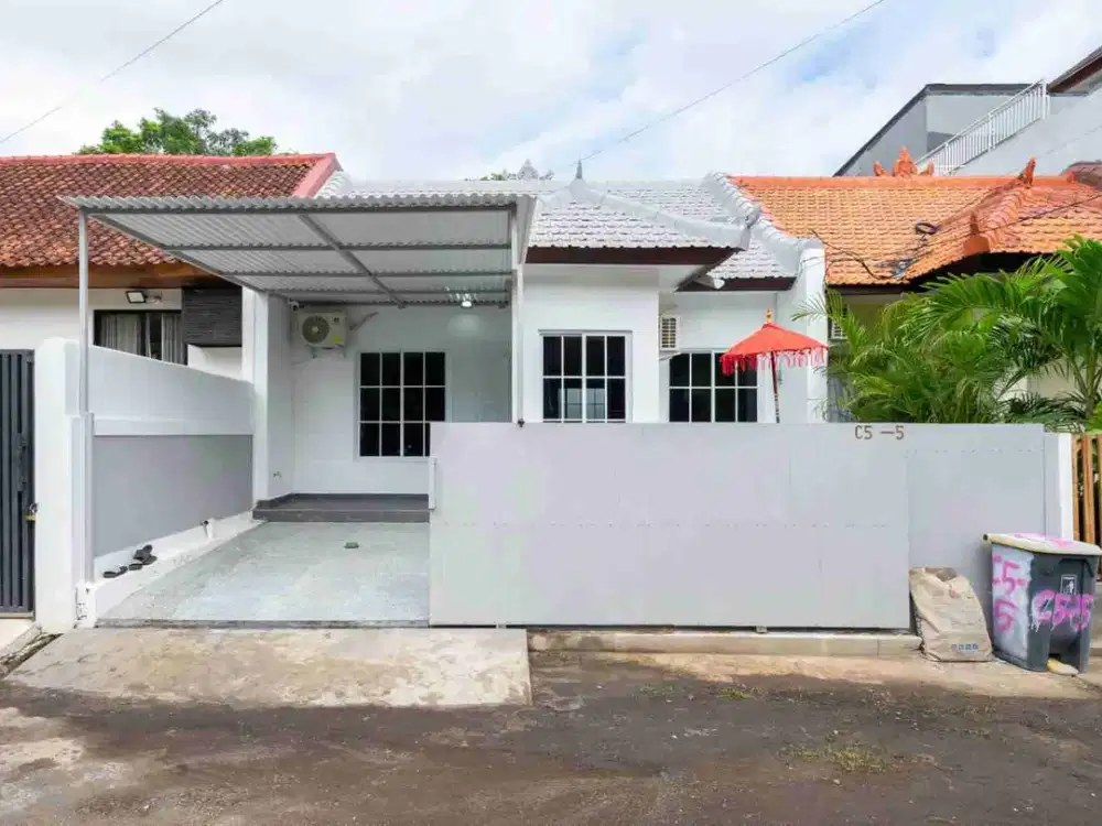 DIJUAL RUMAH CLUSTER ARJUNA PECATU INDAH RESORT MURAH SIAP HUNI SIAP DI AIRBNB FURNISHED SHM