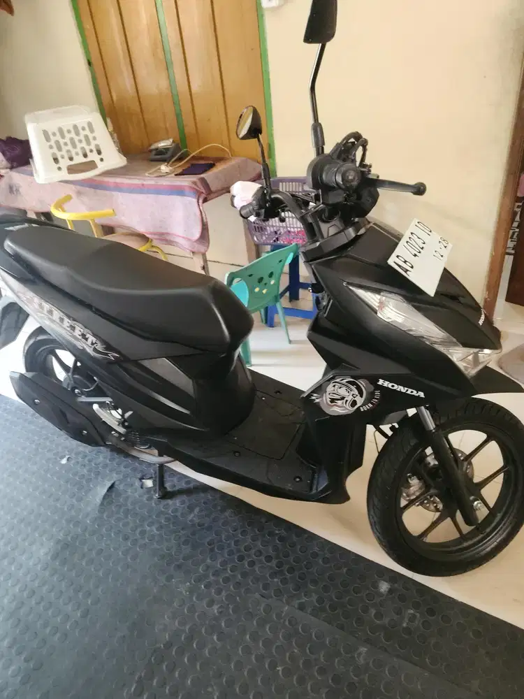 Beat street hitam doff 2023 gbm gandu_baru_motor