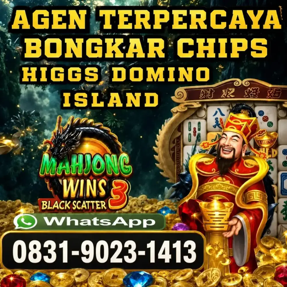 Jual beli chip domino island hgi