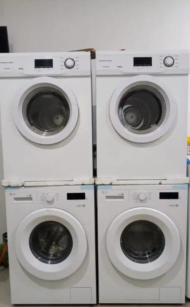 Jual Mesin Cuci + Dryer ex Laundry
