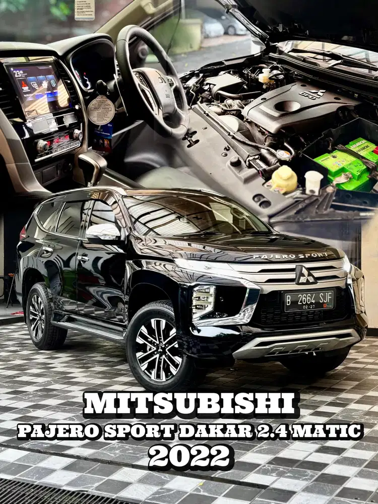 Mitsubishi Pajero Sport Dakar AT Matic Diesel 2022 Tangan Pertama