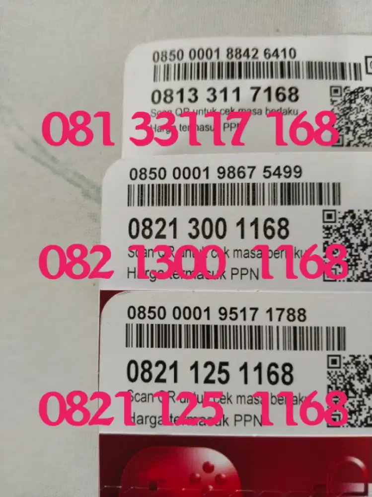 Perdana simpati 11 digit Cantik KLAN 168  IlufA