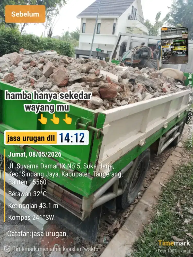 JASA BUANG PUING & SAMPAH PROYEK