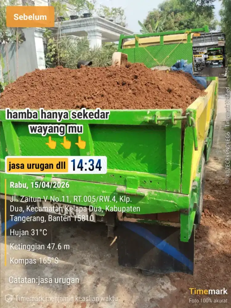 JASA BUANG PUING & SAMPAH PROYEK