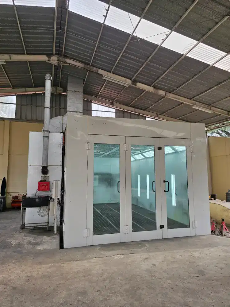 Jual Cat oven Spraybooth double blower GuangLi 2x7.5Kw