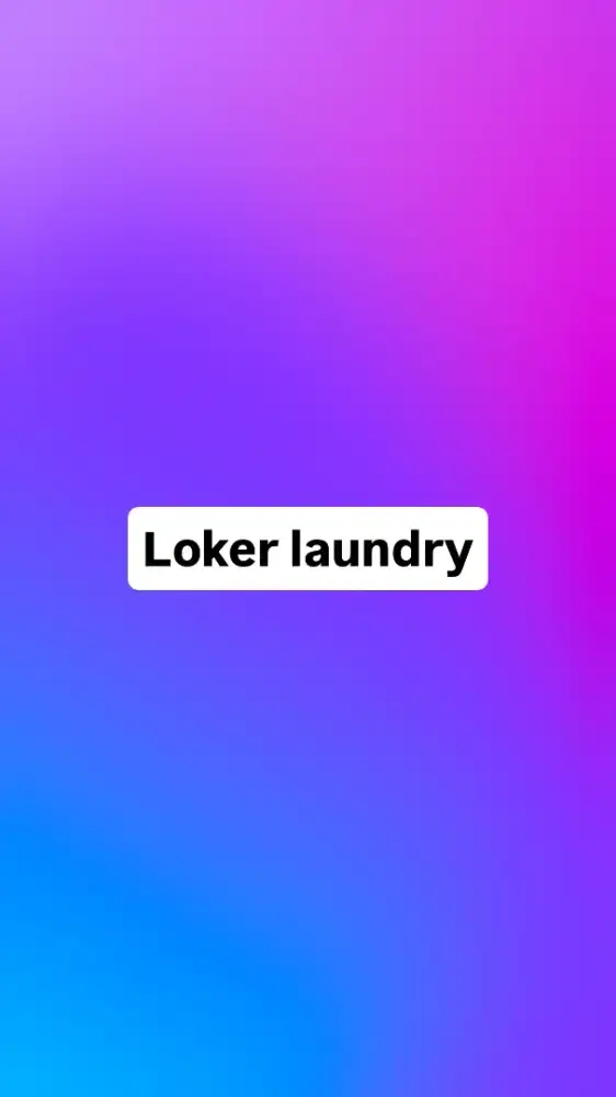 Loker laundry bagian Setrika Uap