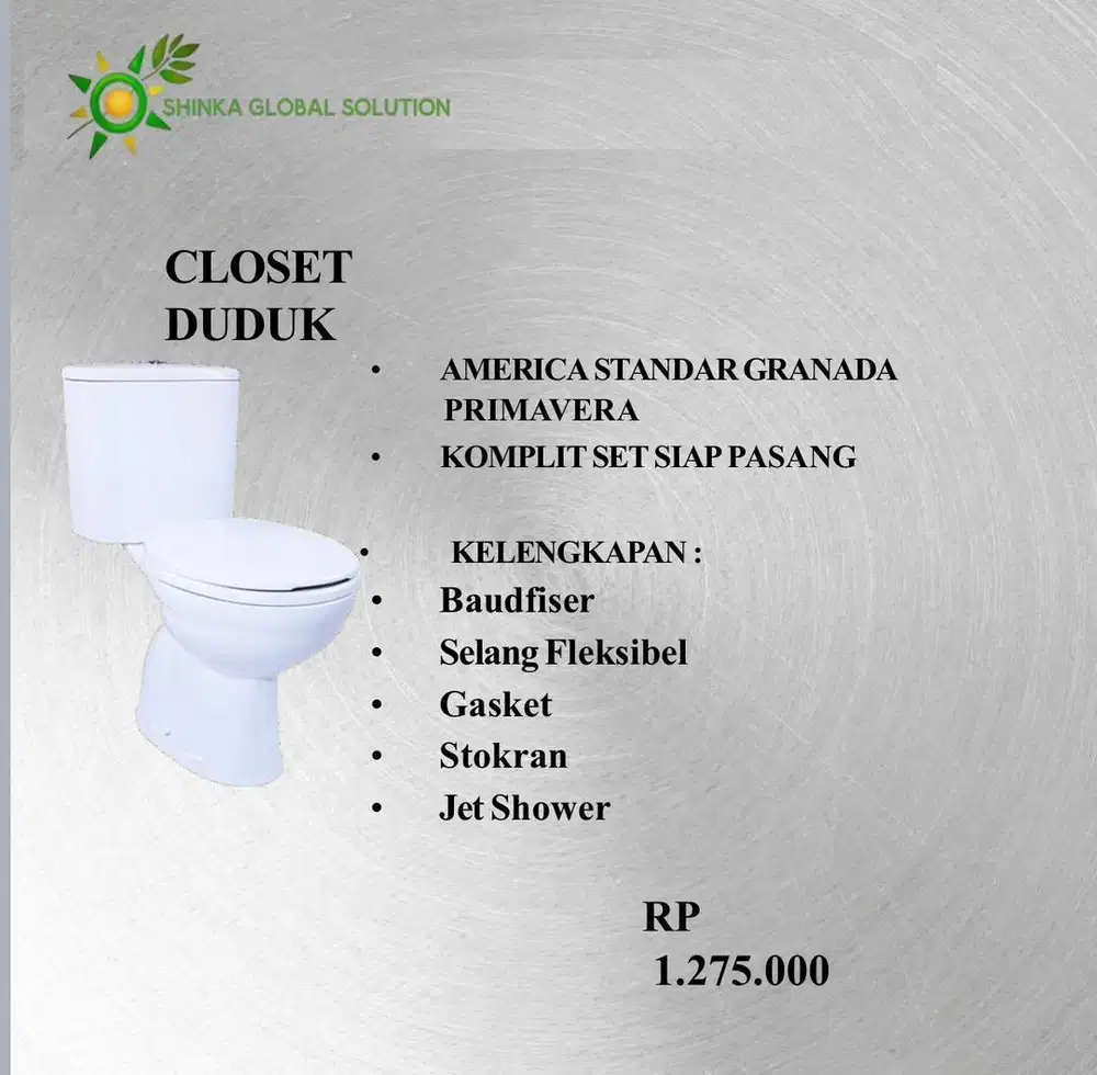 CLOSET DUDUK AMERICA STANDARD GRANADA PRIMAVERA