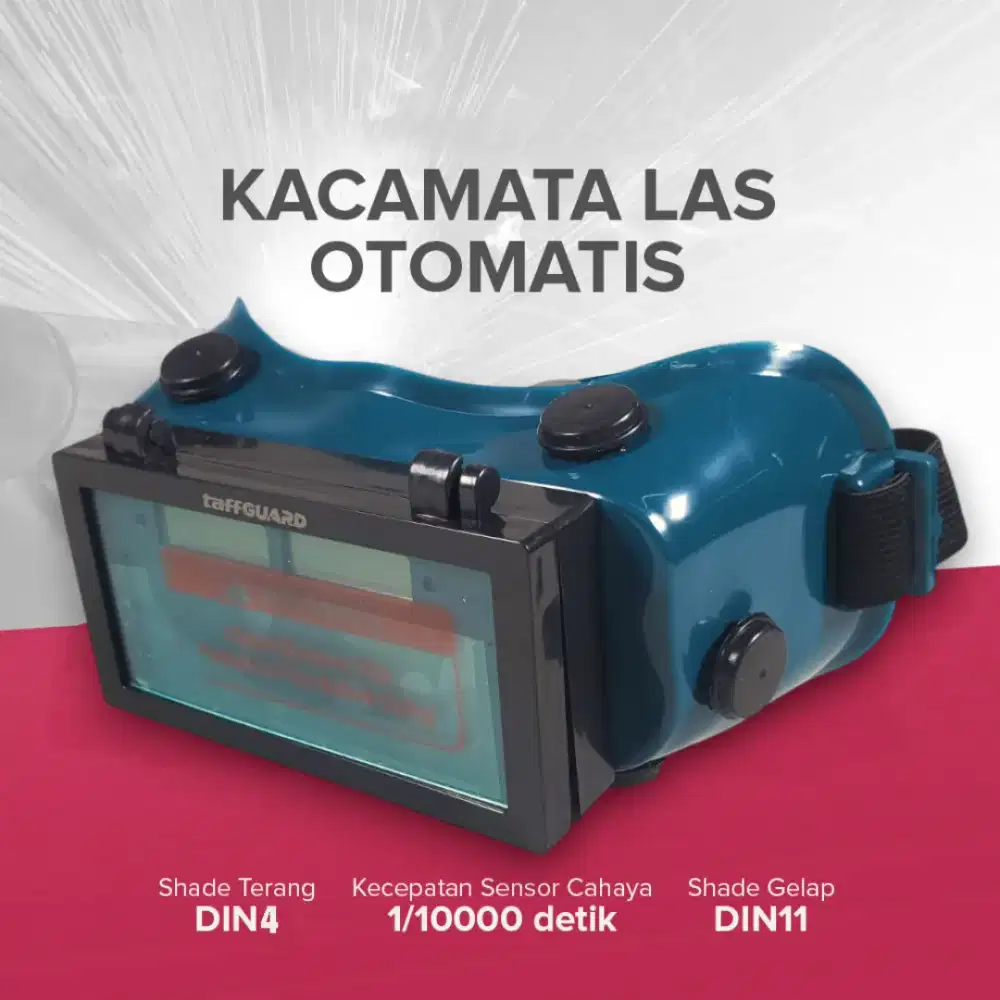 Kacamata Las Otomatis Auto Darkening Welding Goggles