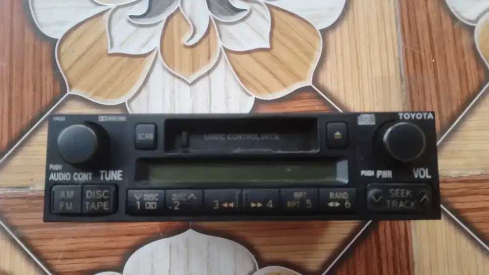 Radio tape Fujitsu ten toyota
