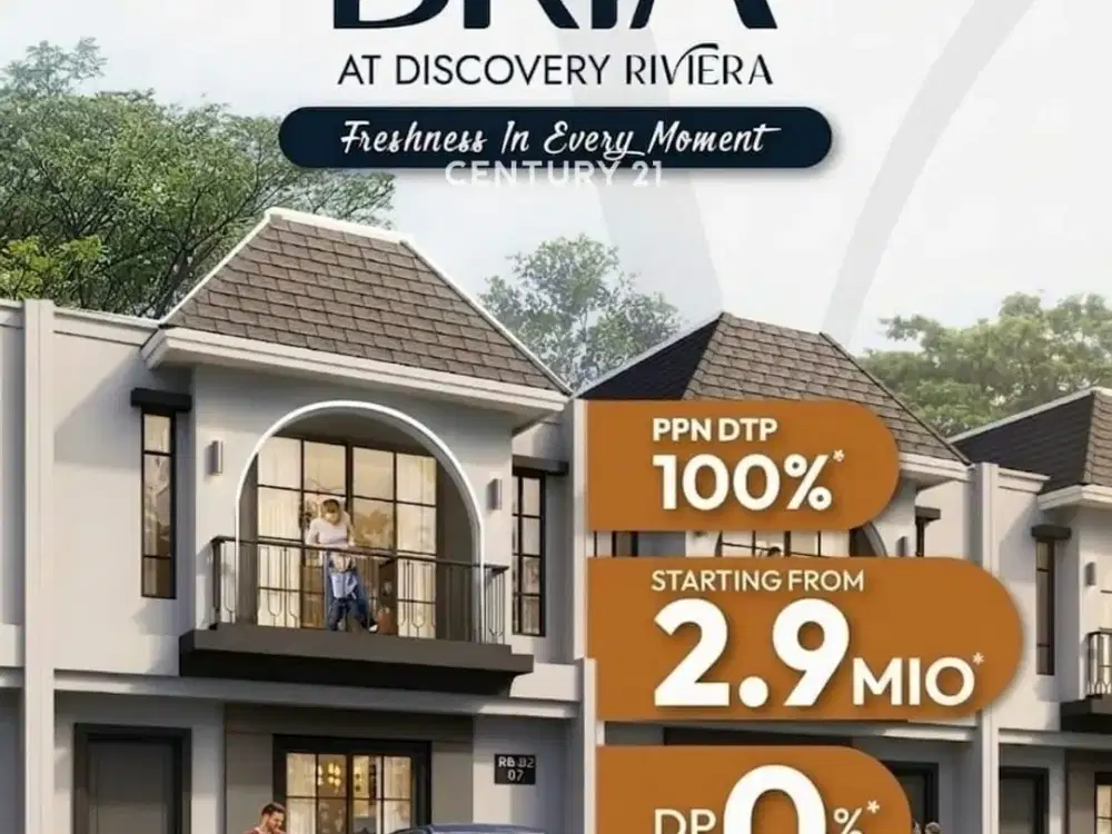 Brand New Unit BRIA At Discovery Riviera Bintaro Sektor 9