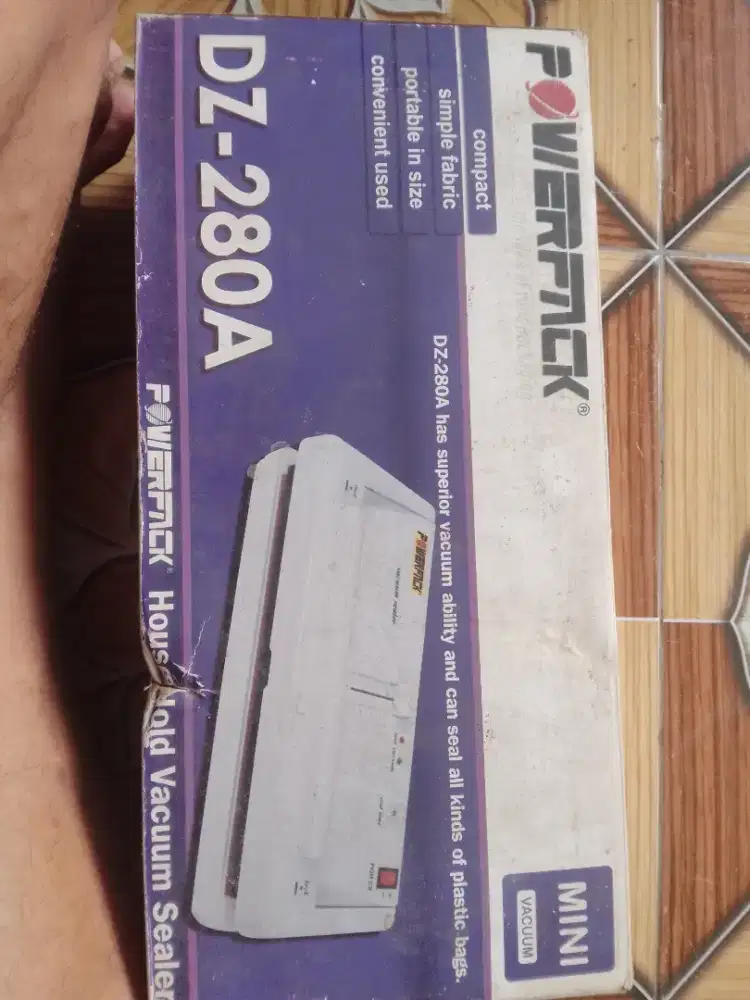 Press kemasan plastik/vacuum sealer