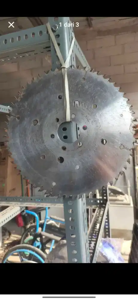MATA SERKEL CIRCLE CIRCULAR/MATA GERGAJI KAYU 11 INCH 60 MATA BEKAS