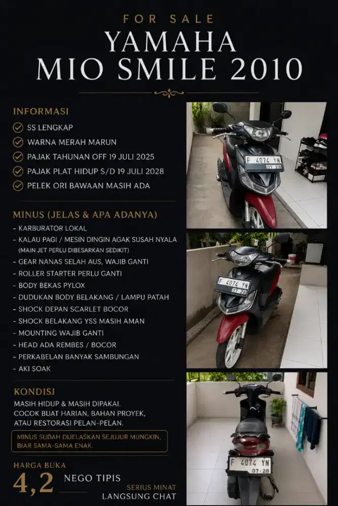 Yamaha Mio smile 2010