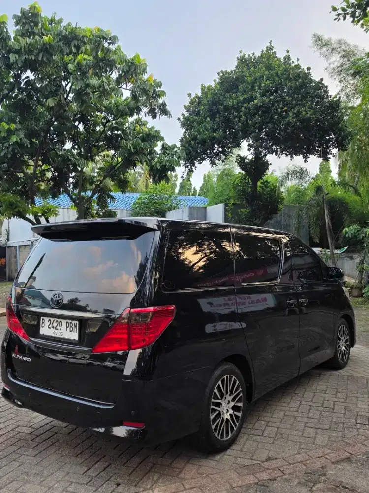 Toyota Alphard Pajak Hidup Cakep