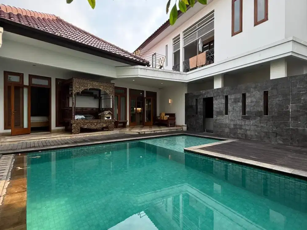 For Rent Menteng Prime Area 4Br Luas 859M2 Private Pool, Menteng Jakarta Pusat