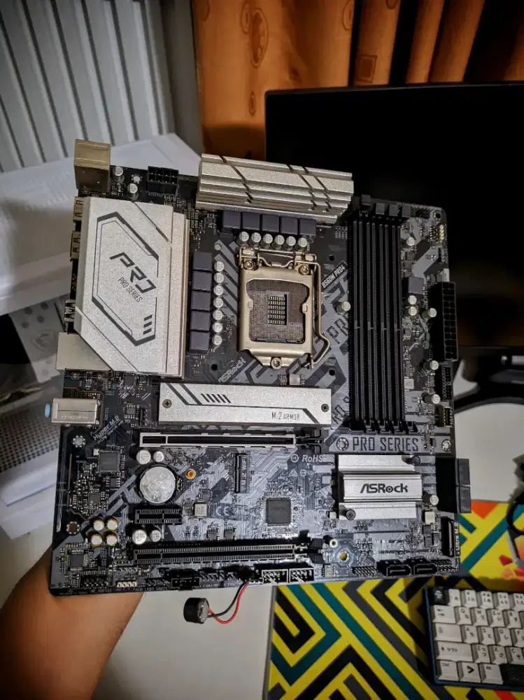 pc part mobo murah asrock b560m siap pakai