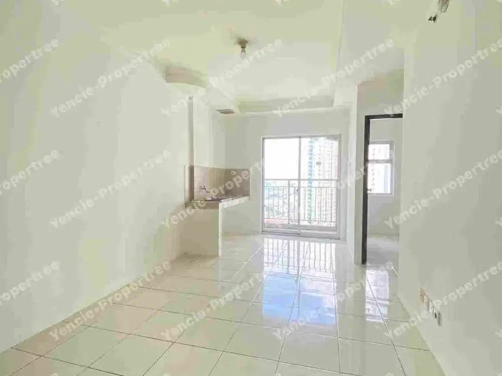 Disewakan unfurnish tipe 2br apartment royal mediterania garden residence