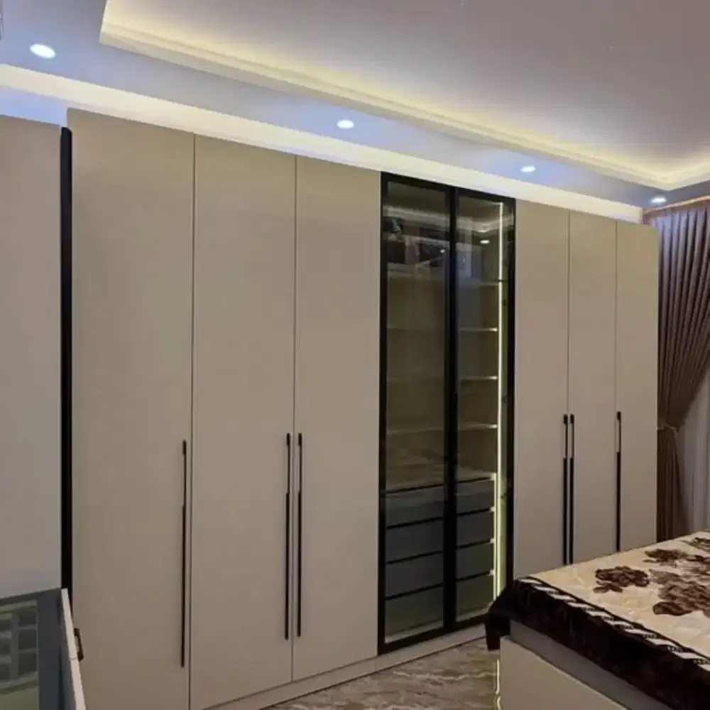 PENGERJAAN INTERIOR CUSTOMS HPL WPC BESI RUMAH KANTOR RESTO DLL