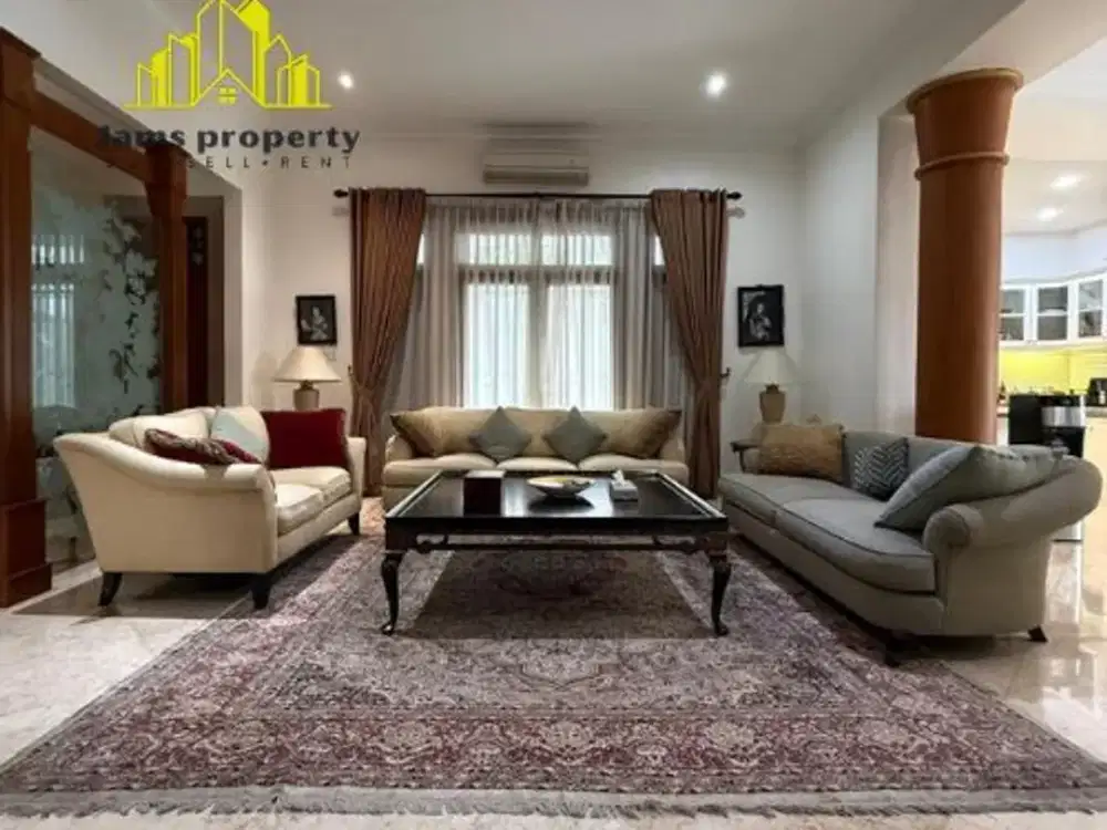 For Rent Menteng Prime Area 4Br Luas 859M2 Fully Furnished, Menteng Jakarta Pusat