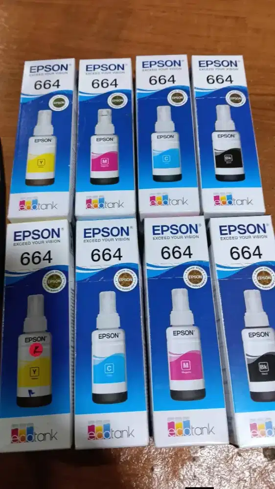 Tinta Catrige Printer baru dan bekas