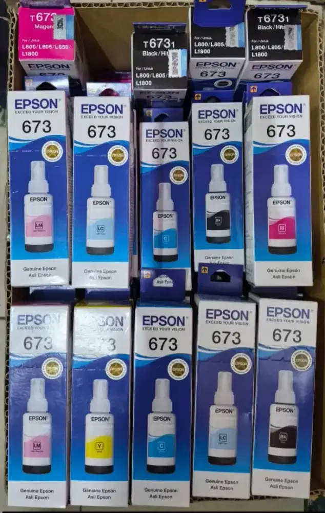 Jual beli Tinta Catrige Baru dan Bekas