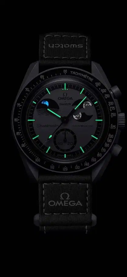 Swatch x omega earthphase