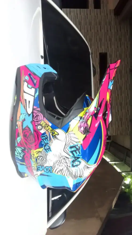 Dijual Helm JPX Cross X28 Series second like new siap pakai bosku