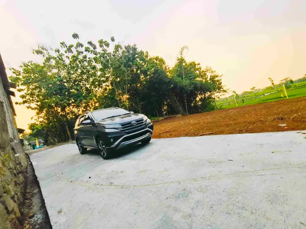 Tanah pekarangan Murah view sawah