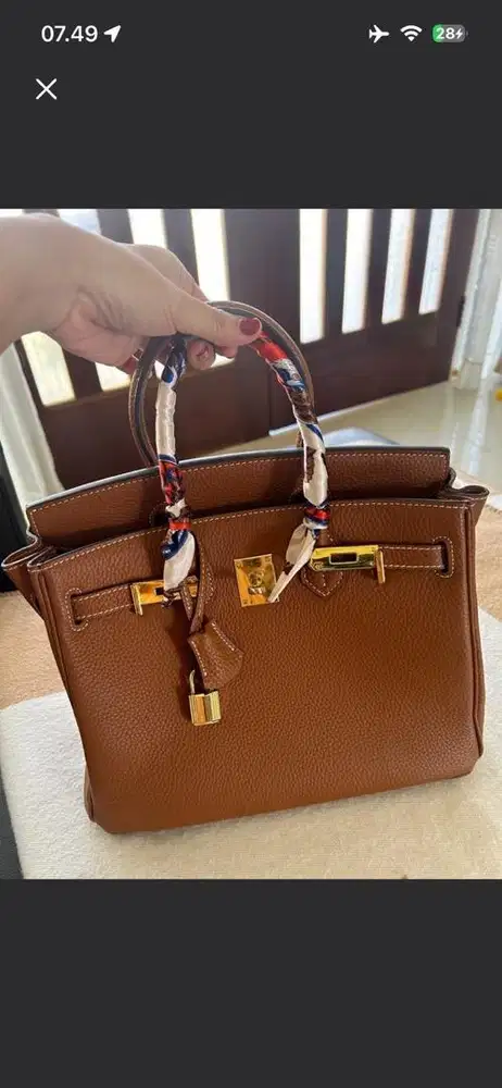 tas H homemade kulit asli