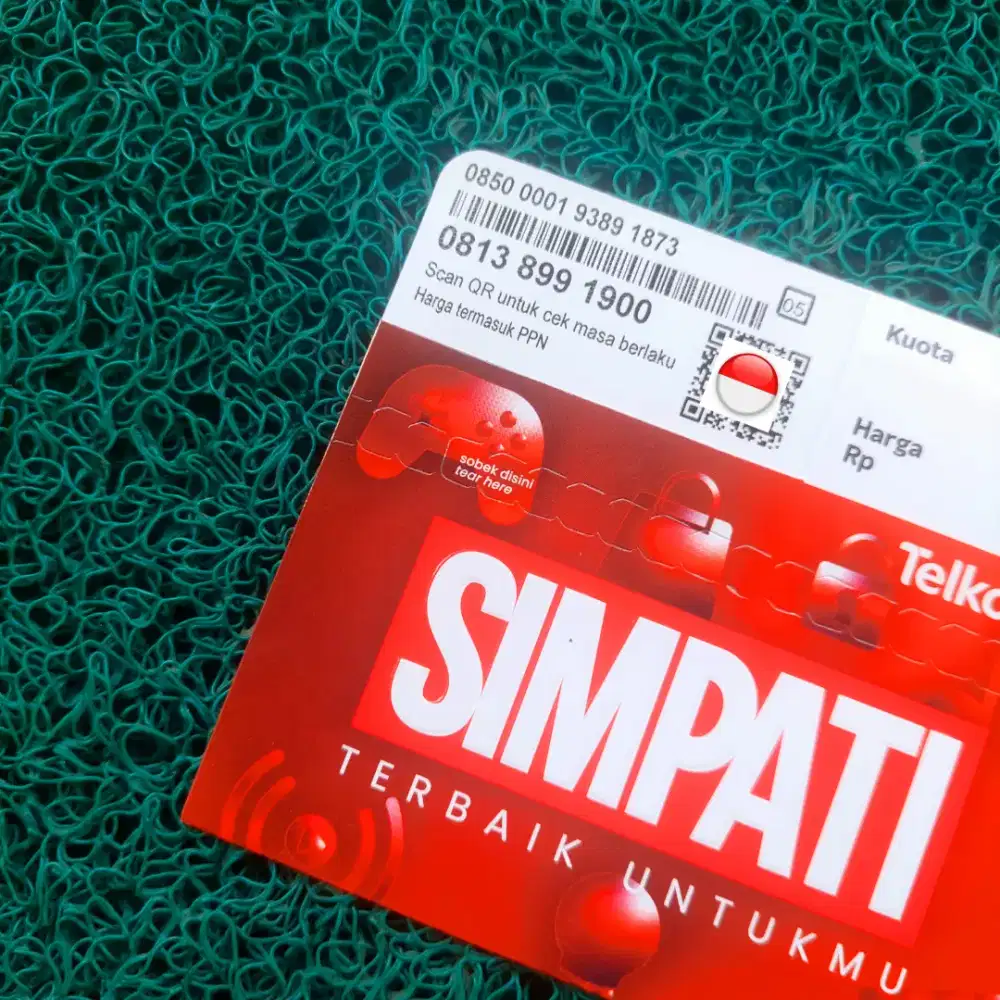 Nomer Cantik Simpati 11 Digit Perdana Telkomsel Rapi Simpel