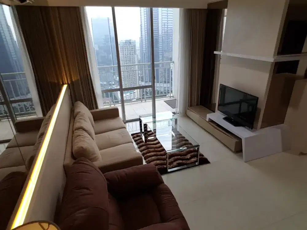 Disewakan Apartemen Denpasar Residence Ubud 2 Br Luas 72 M2 Full Furnish Jakarta Selatan
