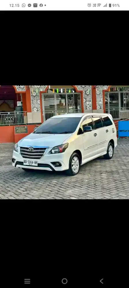 Dijual Toyota Innova Diesel matic 2014 istimewa