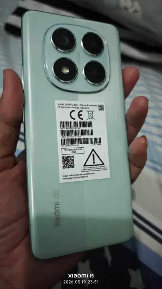 JUAL MURAH Xiaomi Redmi Note 14 Pro 5G 2025 Green 256Gb