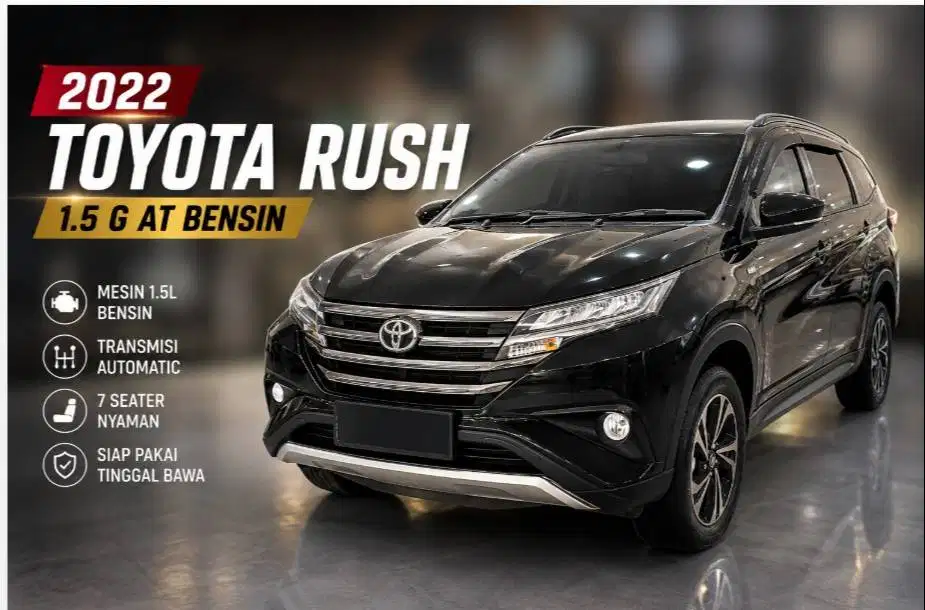 Toyota Rush 1.5 G/AT istimewa