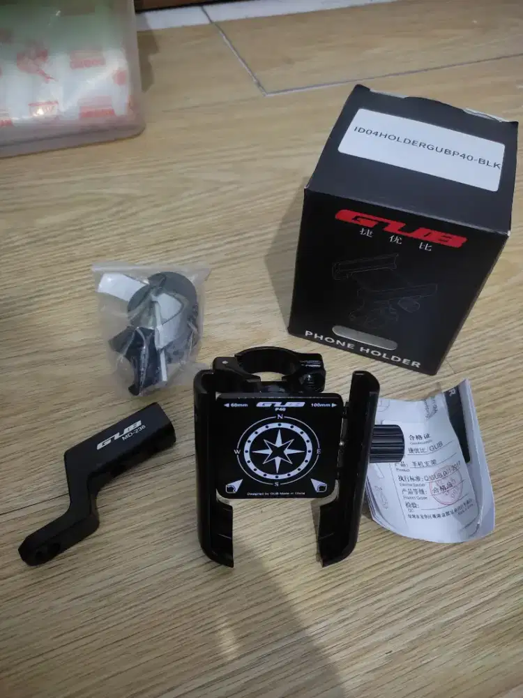 Jual Holder HP GUB P40 ORI Hitam