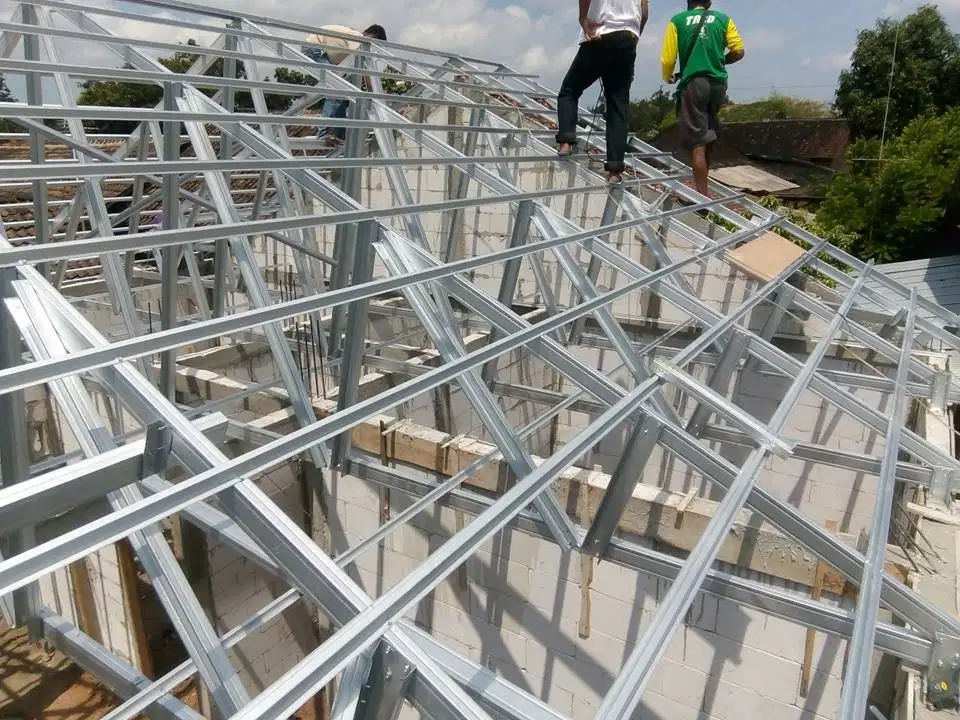 Struktur Baja Ringan Kuat dan AMAN BIMA TRUSS Ahlinya Dan GARANSI 10TH
