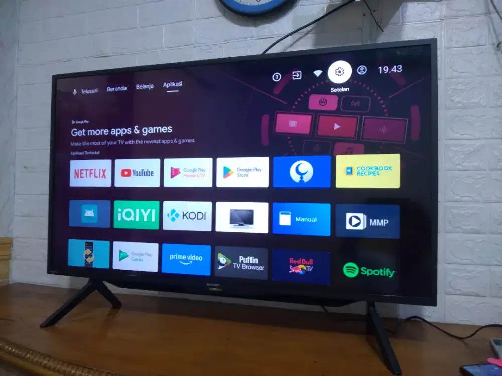 Android tv Sharp 42 Bluetooth