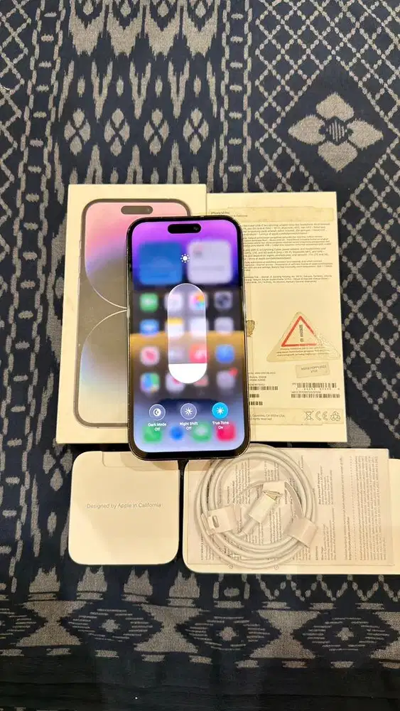 Iphone 14 Pro 256GB Deep Purple Resmi Ibox Lengkap