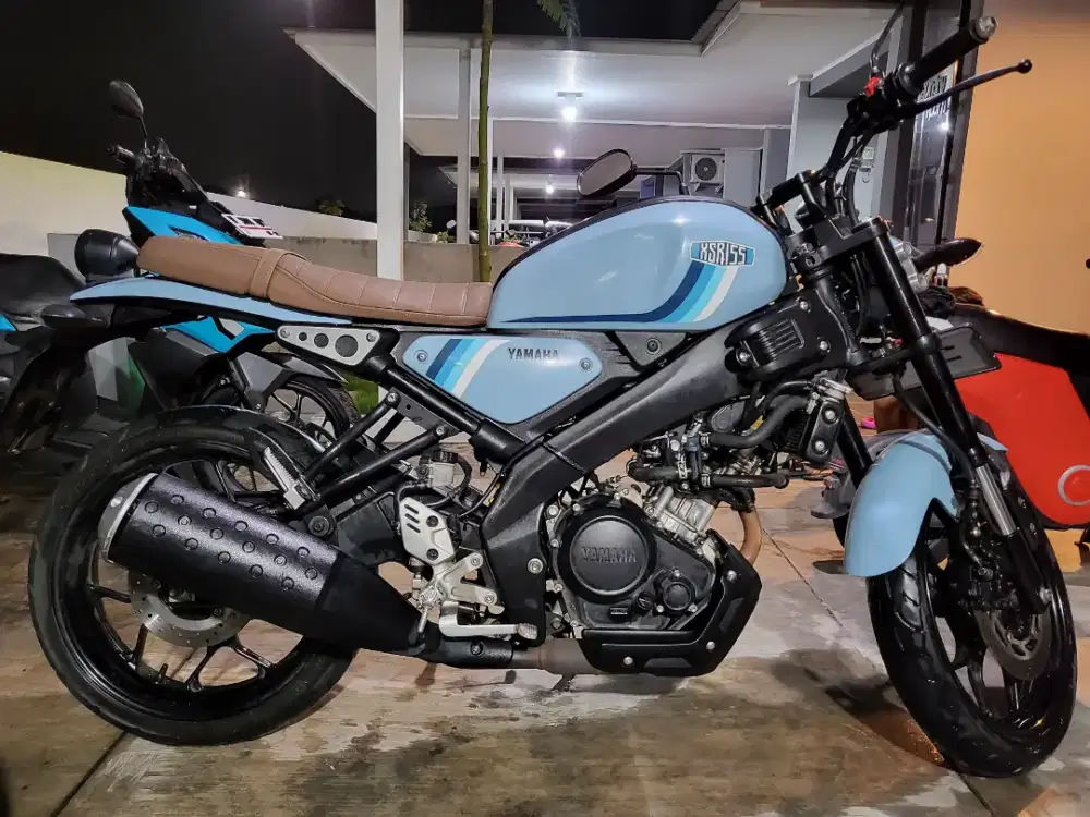 XSR 155 TAHUN 2024 BIRU TELUR ASIN, MULUS TERAWAT