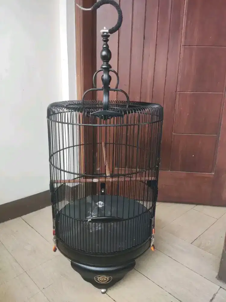 Kandang bulat PVC anis smua burung bisa