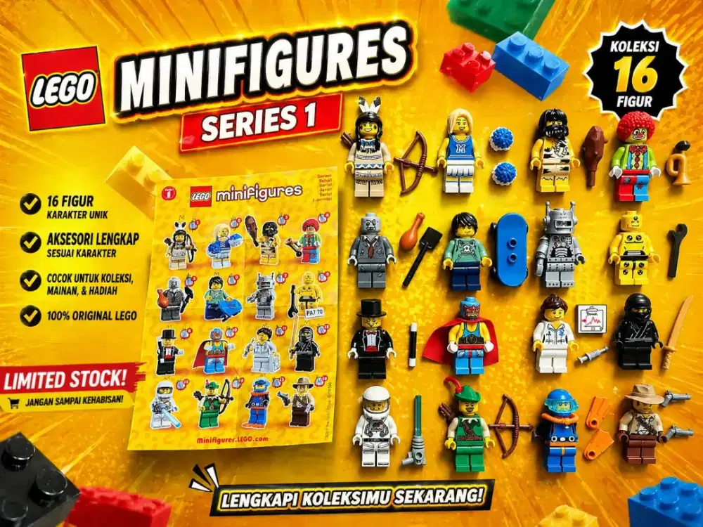 Lego figur seri 1