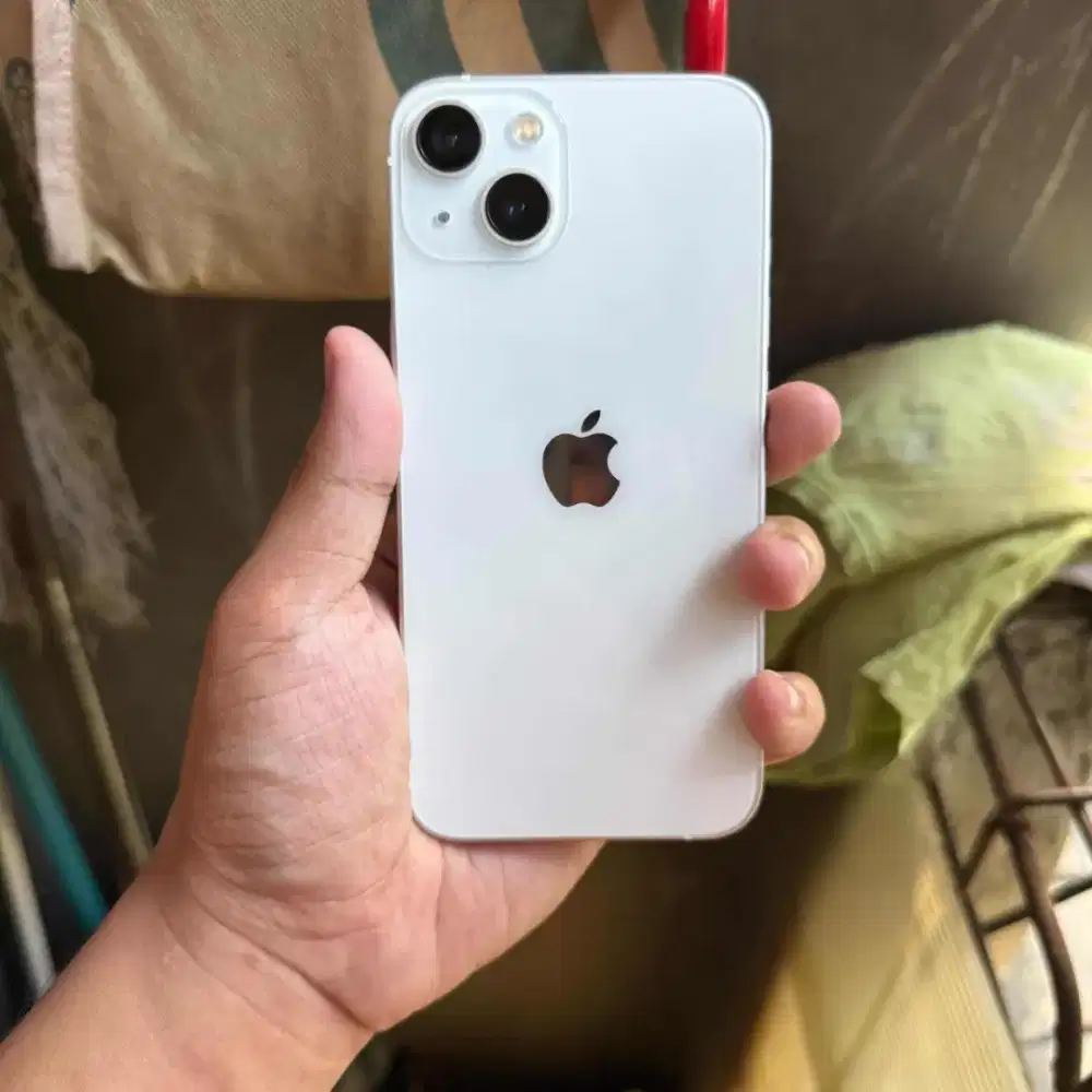 iPhone 13 256GB STARLIGHT INTER ALL OP BH TINGGI FULLSET