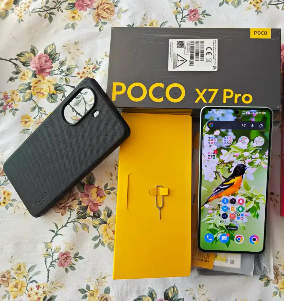 Mulus Like New Poco X7 Pro 12/512GB Fullset Nomin + TG & Case Premium
