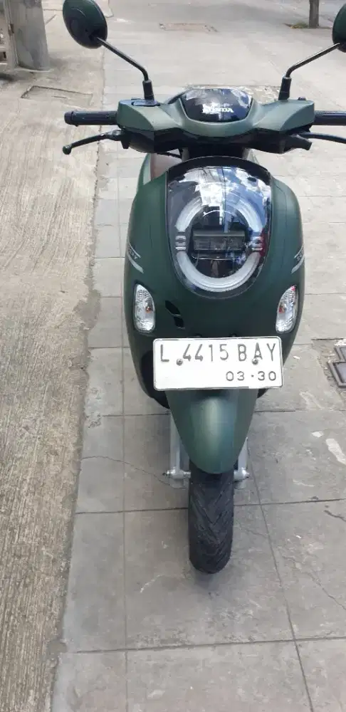 KM 10rb Scoopy Th 2025 Hijau Army  istimewa pjk baru