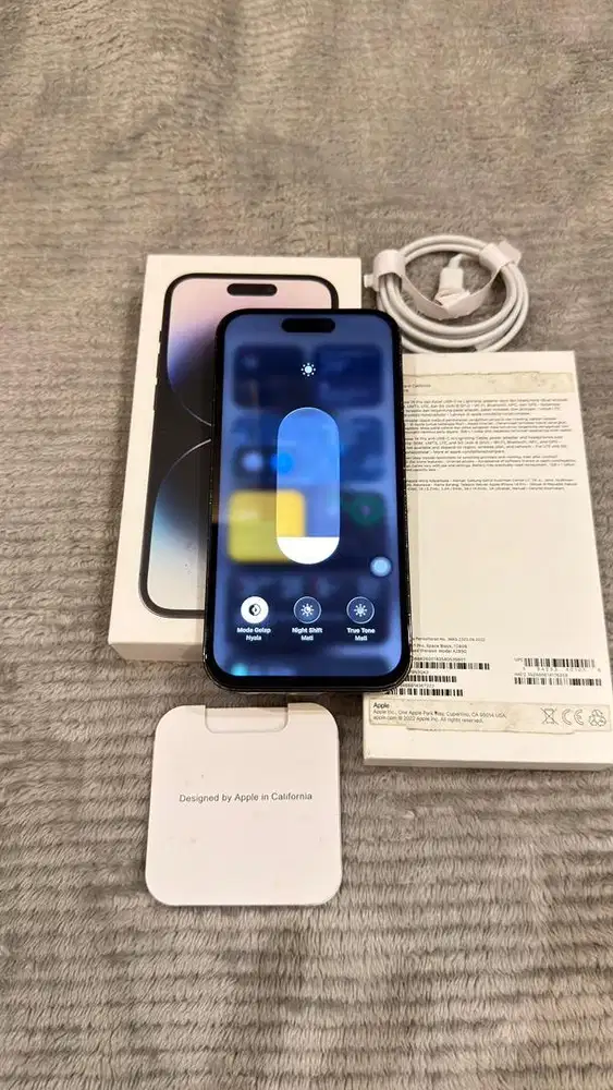 Iphone 14 Pro 128GB Black Resmi Ibox Lengkap