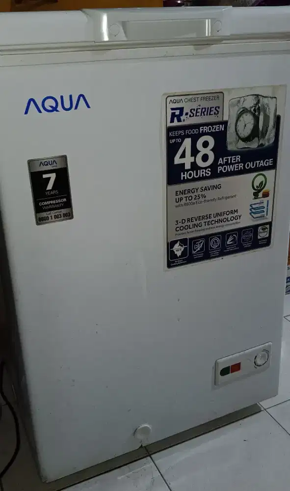 Freezer Merk Aqua 103Liter