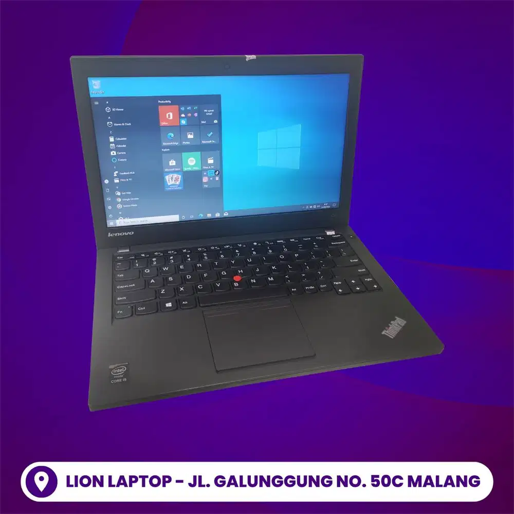 RAM 8GB SSD 256GB Core i5 Murah Lenovo Thinkpad X240 [20|05]